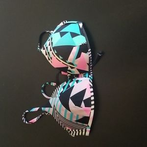 Colorful bikini top